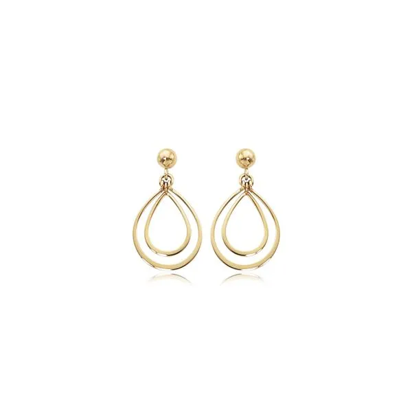 Doubble Pear Drop Earrings Hingham Jewelers Hingham, MA
