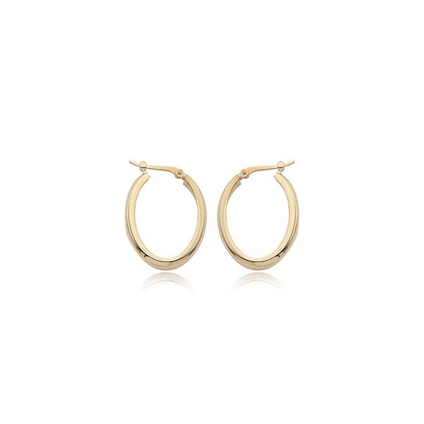 Oval Hoops Hingham Jewelers Hingham, MA