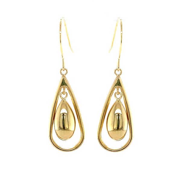 Teardrop Dangle Earrings Hingham Jewelers Hingham, MA