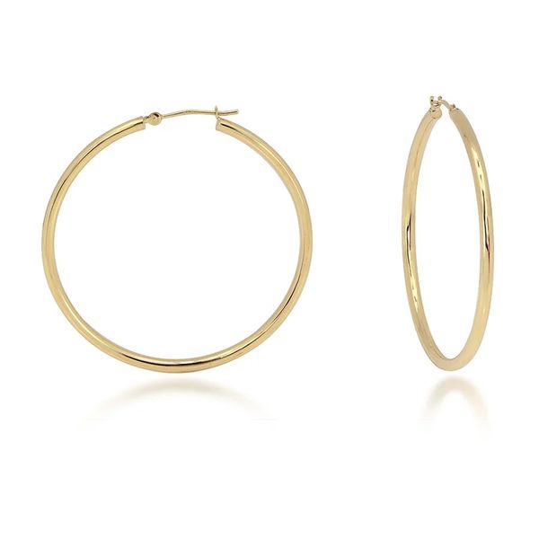 Classic Hoop Earrings Hingham Jewelers Hingham, MA