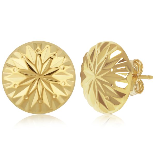 Diamond Cut Stud Earrings Hingham Jewelers Hingham, MA