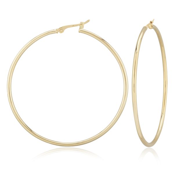 Tube Hoop Earrings Hingham Jewelers Hingham, MA