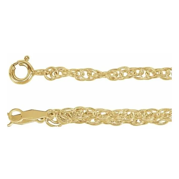 Gold-Filled Rope Chain