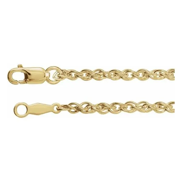 Gold-Filled Rope Chain, 20\