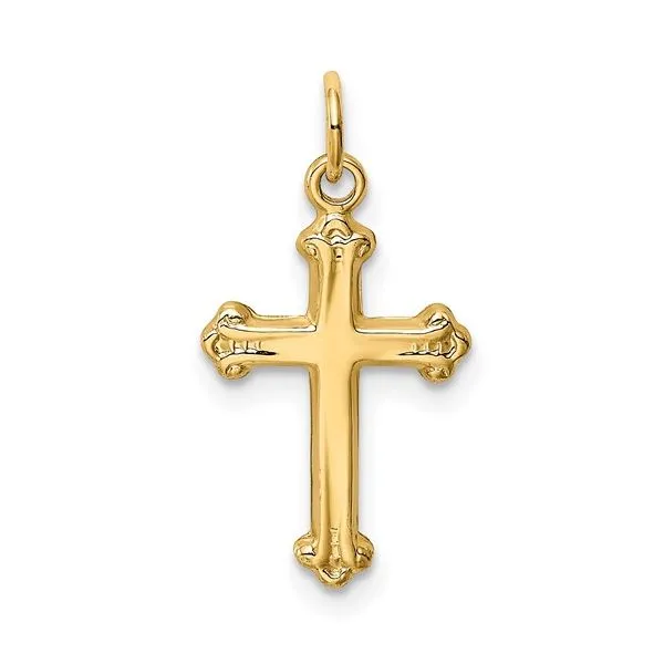 Gold Cross Pendant Hingham Jewelers Hingham, MA