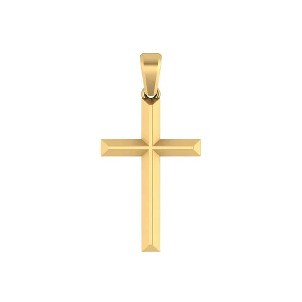 Knife Edge Cross Pendant Hingham Jewelers Hingham, MA