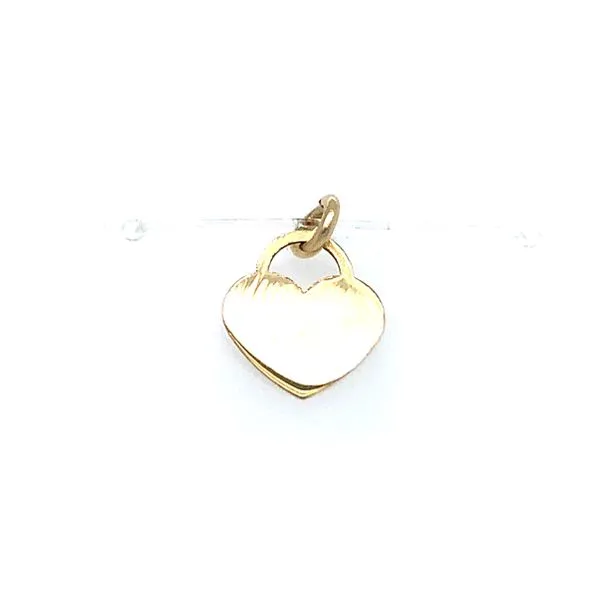 Polished Heart Charm Hingham Jewelers Hingham, MA