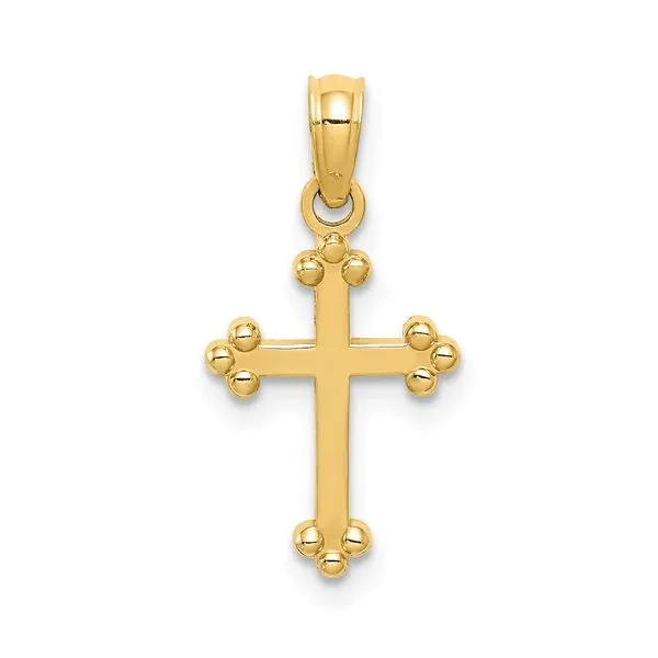 Beaded Cross Pendant Hingham Jewelers Hingham, MA