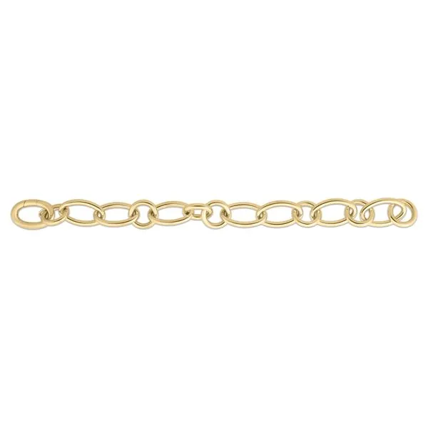Alternating Oval and Round Link Bracelet Hingham Jewelers Hingham, MA