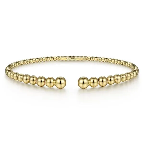 Graduated Bead Cuff Bracelet Hingham Jewelers Hingham, MA