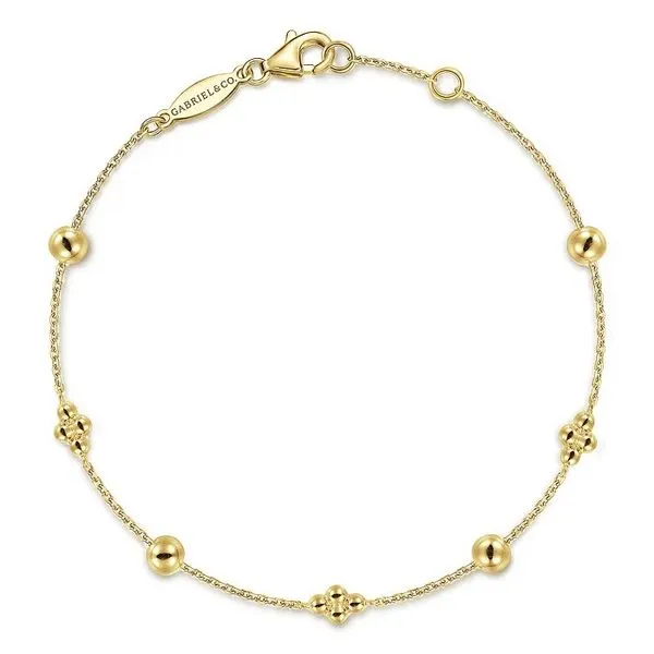 Beaded Station Bracelet Hingham Jewelers Hingham, MA