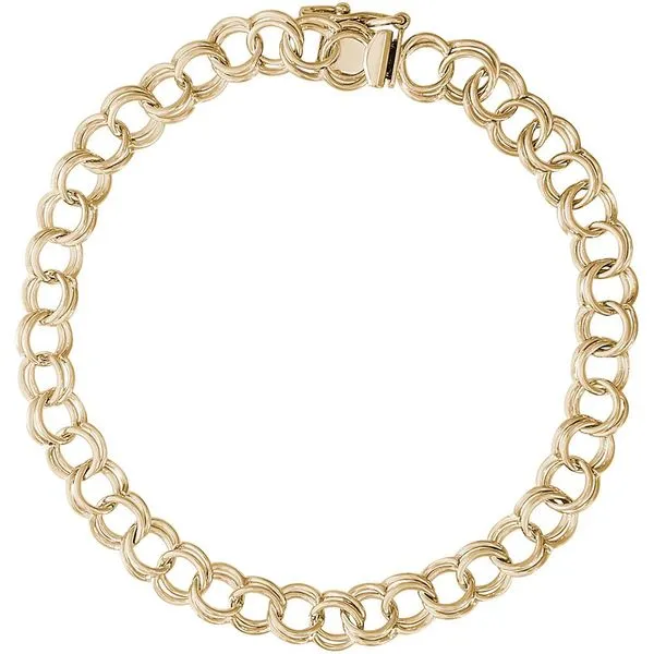 Double Link Curb Classic Bracelet