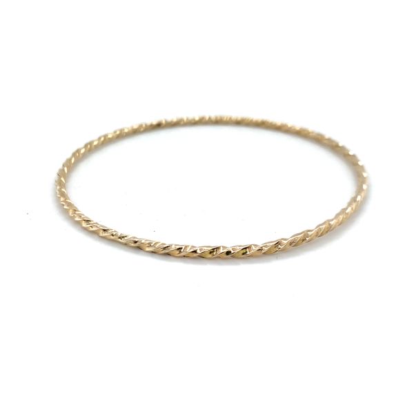 Vintage Narrow Twisted Bangle Bracelet Hingham Jewelers Hingham, MA