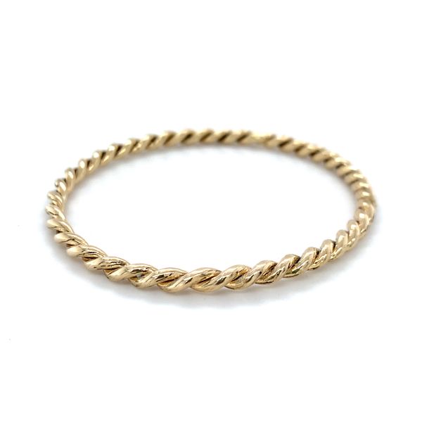 Vintage Heavy Twisted Bangle Bracelet Hingham Jewelers Hingham, MA