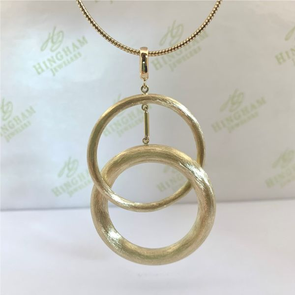 Double Circle Necklace Hingham Jewelers Hingham, MA