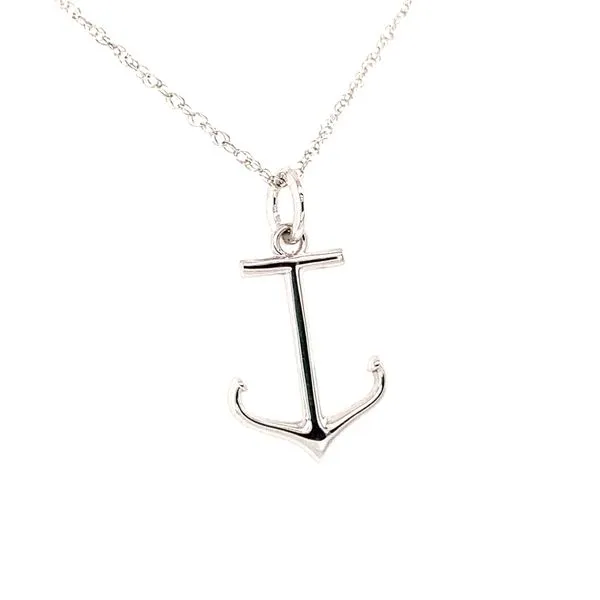 Anchor Pendant Necklace Hingham Jewelers Hingham, MA