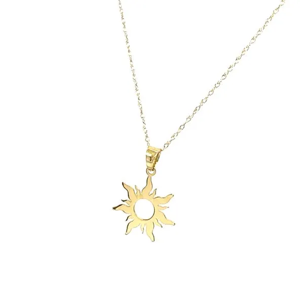 Sun Pendant Necklace Hingham Jewelers Hingham, MA
