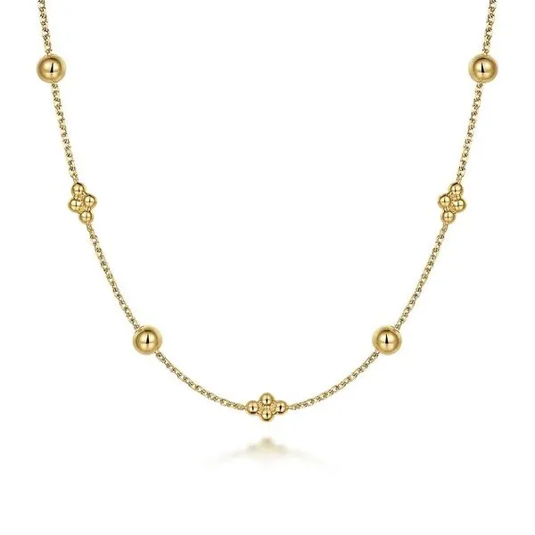 Bead Station Necklace Hingham Jewelers Hingham, MA