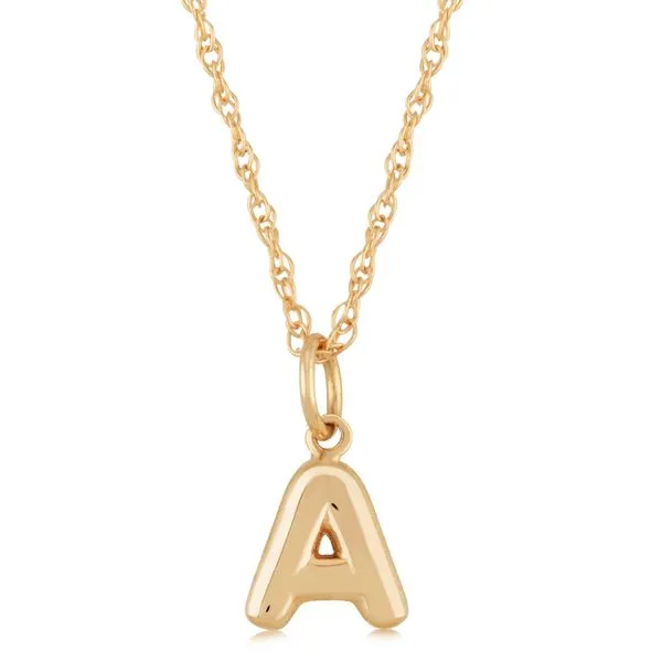 Initial A Pendant Necklace