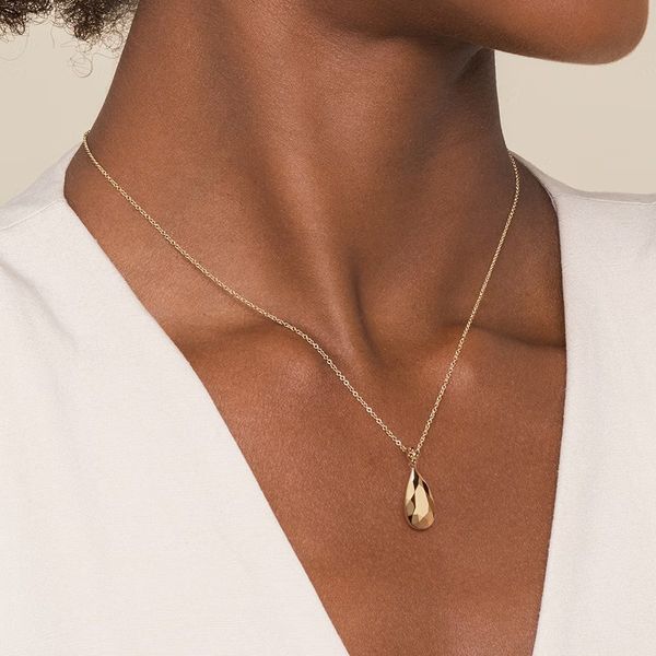 Teardrop Pendant Necklace Image 3 Hingham Jewelers Hingham, MA
