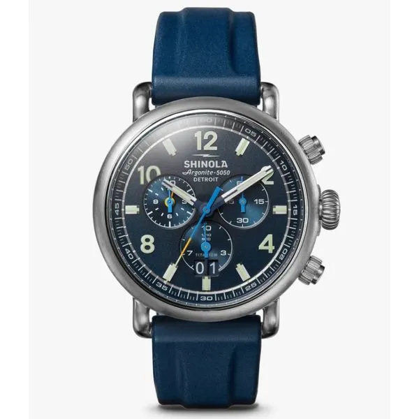 Runwell Chronograph West Wind Watch Gift Set with Additional Strap Image 2 Hingham Jewelers Hingham, MA