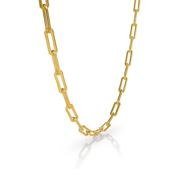 Paperclip Link Chain Necklace