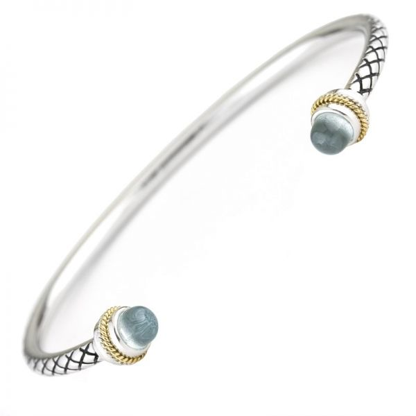 Blue Topaz Cuff Hingham Jewelers Hingham, MA