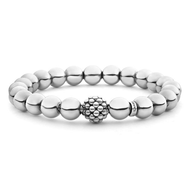 Signature Caviar Silver Bead Bracelet Hingham Jewelers Hingham, MA