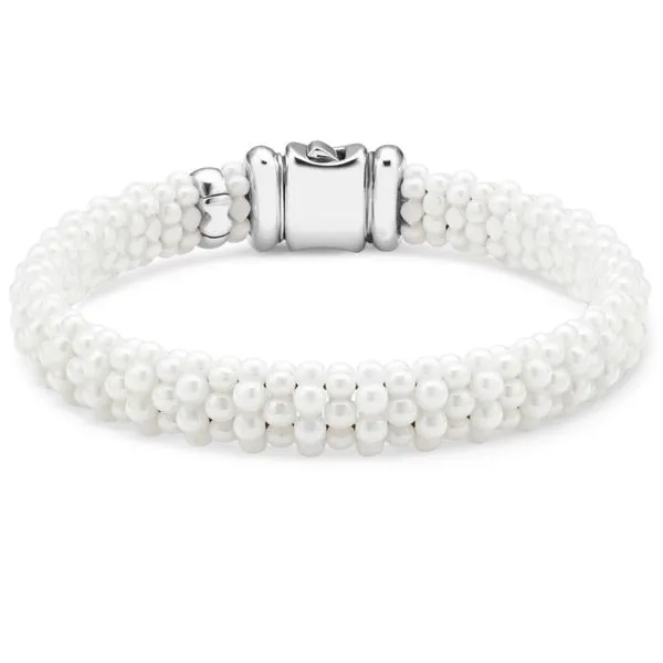 White Caviar Beaded Bracelet Hingham Jewelers Hingham, MA