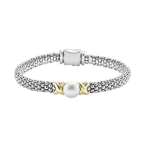 Luna Pearl Gold X Caviar Bracelet Hingham Jewelers Hingham, MA