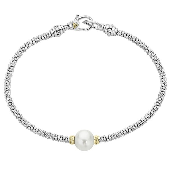 Luna Single Pearl Caviar Beaded Bracelet Hingham Jewelers Hingham, MA
