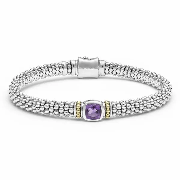 Caviar Color 6mm Amethyst Caviar Bracelet Hingham Jewelers Hingham, MA