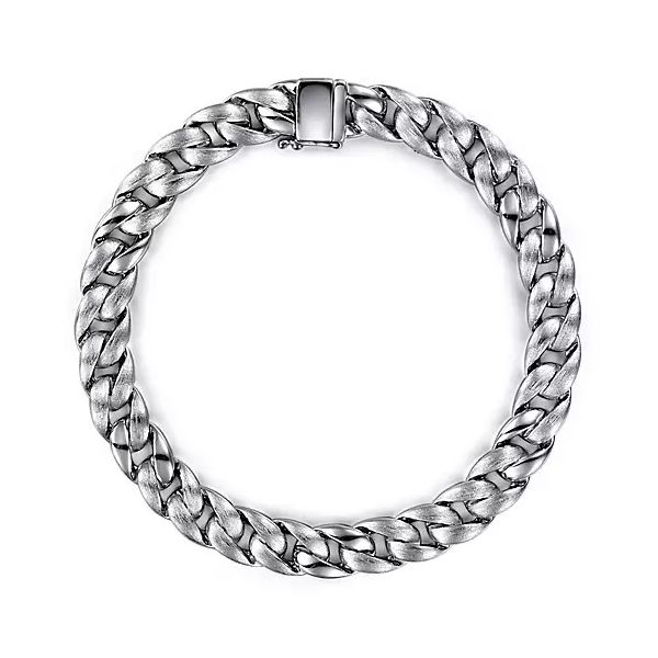 Flat Heavy Chain Bracelet Hingham Jewelers Hingham, MA