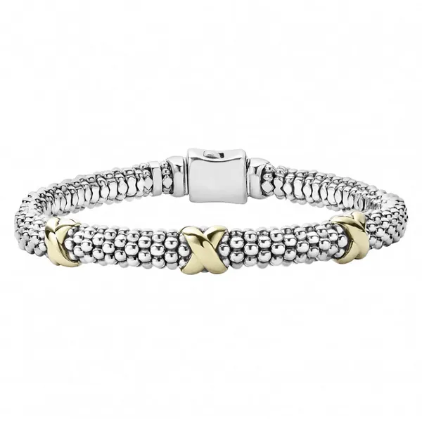 Signature Caviar Beaded X Bracelet Hingham Jewelers Hingham, MA