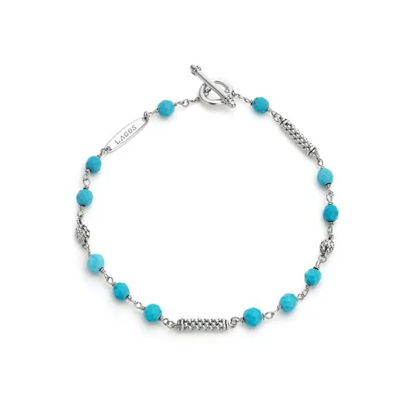 Caviar Icon Turquoise Beaded Bracelet Hingham Jewelers Hingham, MA