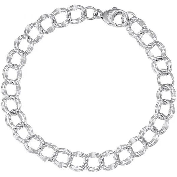 Double-Link Charm Bracelet Hingham Jewelers Hingham, MA