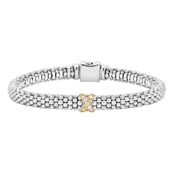 Diamond Lux Single Station X Bracelet Hingham Jewelers Hingham, MA