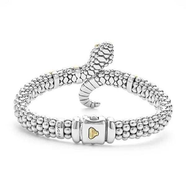 Rare Wonders Two-Tone Snake Rope Bracelet Image 2 Hingham Jewelers Hingham, MA