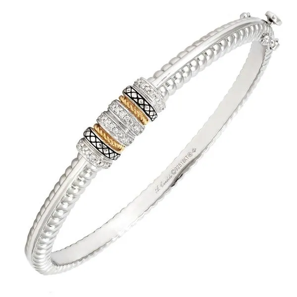 La Mezcla Diamond Accented Bangle Bracelet Hingham Jewelers Hingham, MA