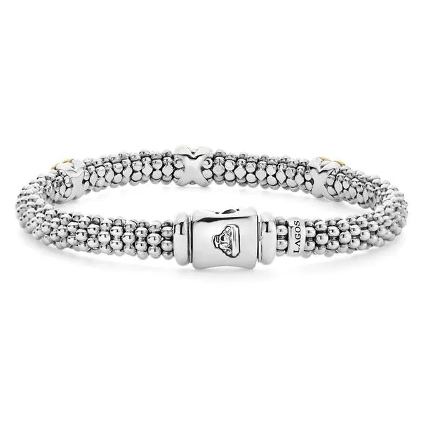 Signature Caviar Beaded X Bracelet