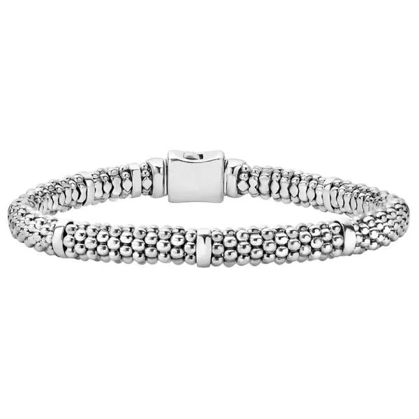 Signature Caviar Silver Station Caviar Bracelet | 6mm Hingham Jewelers Hingham, MA