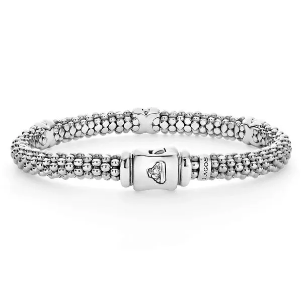 Diamond Lux Three Station X Bracelet