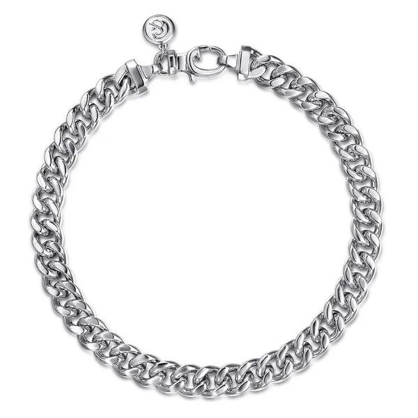 Diamond Cut Curb Link Chain Bracelet Hingham Jewelers Hingham, MA