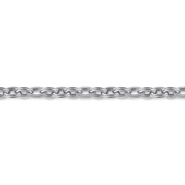 Oval Link Chain Bracelet Image 2 Hingham Jewelers Hingham, MA