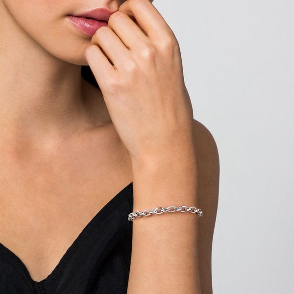 Oval Link Chain Bracelet Image 3 Hingham Jewelers Hingham, MA