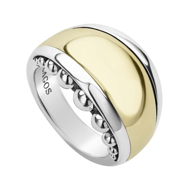 High Bar Gold Caviar Ring Hingham Jewelers Hingham, MA