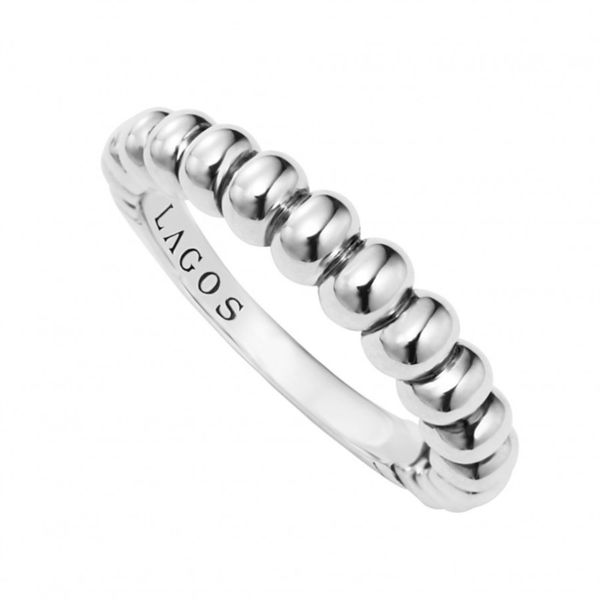 Signature Caviar Fluted Stacking Ring Hingham Jewelers Hingham, MA