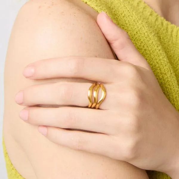 Wave Ring Image 3 Hingham Jewelers Hingham, MA