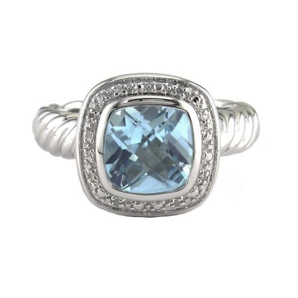 Blue Topaz Ring Hingham Jewelers Hingham, MA
