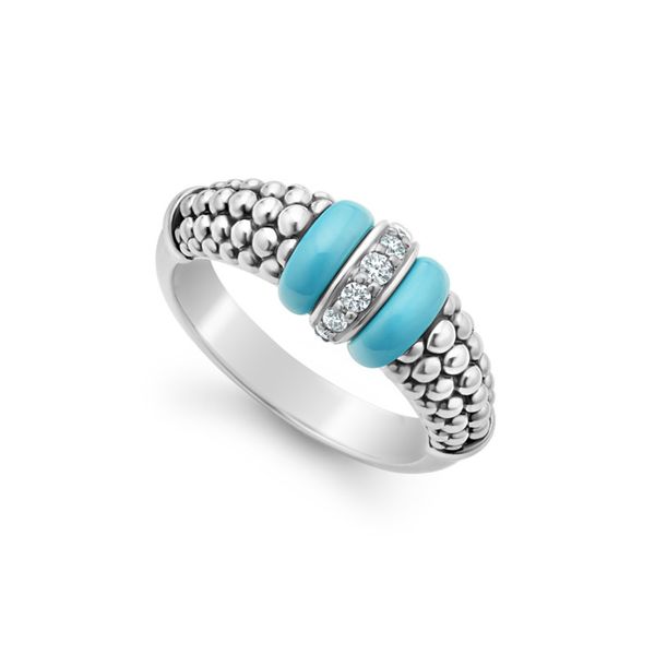 Blue Caviar Diamond Ring Hingham Jewelers Hingham, MA